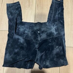 Lululemon Align Black Tie Dye Leggings